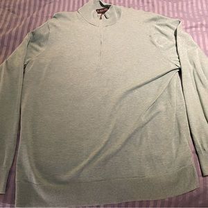 Brooks Brothers Pima Cotton Quarter Zip Men’s XL Tall